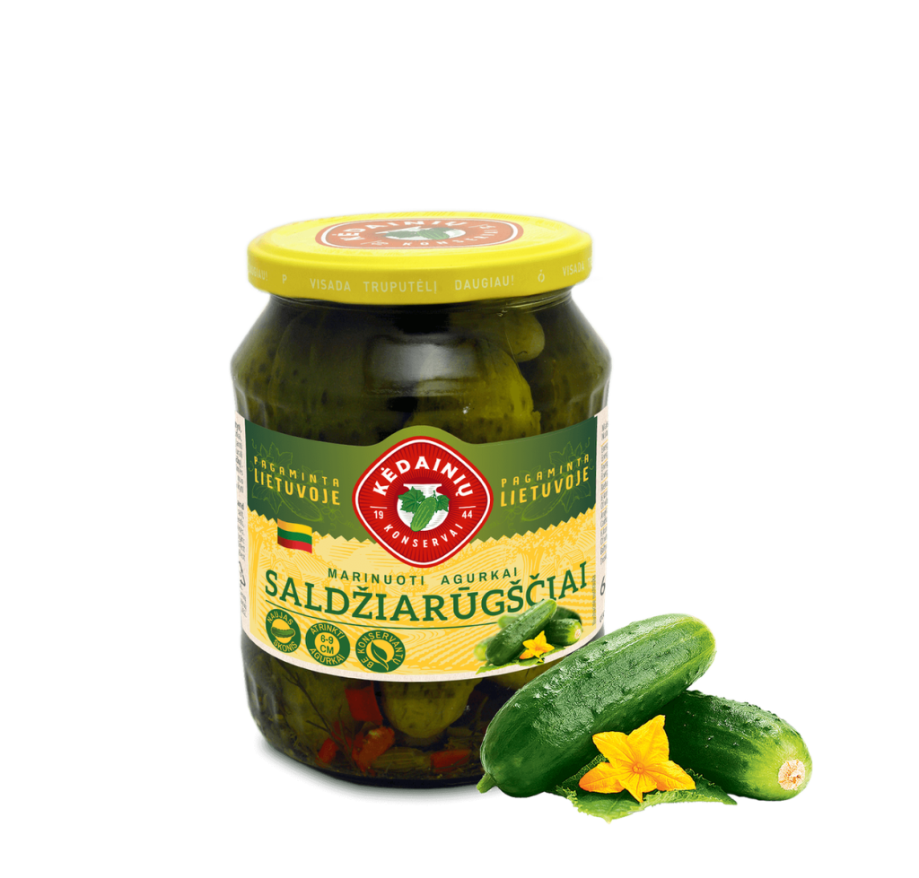 Pickled Sweet and Sour Cucumbers