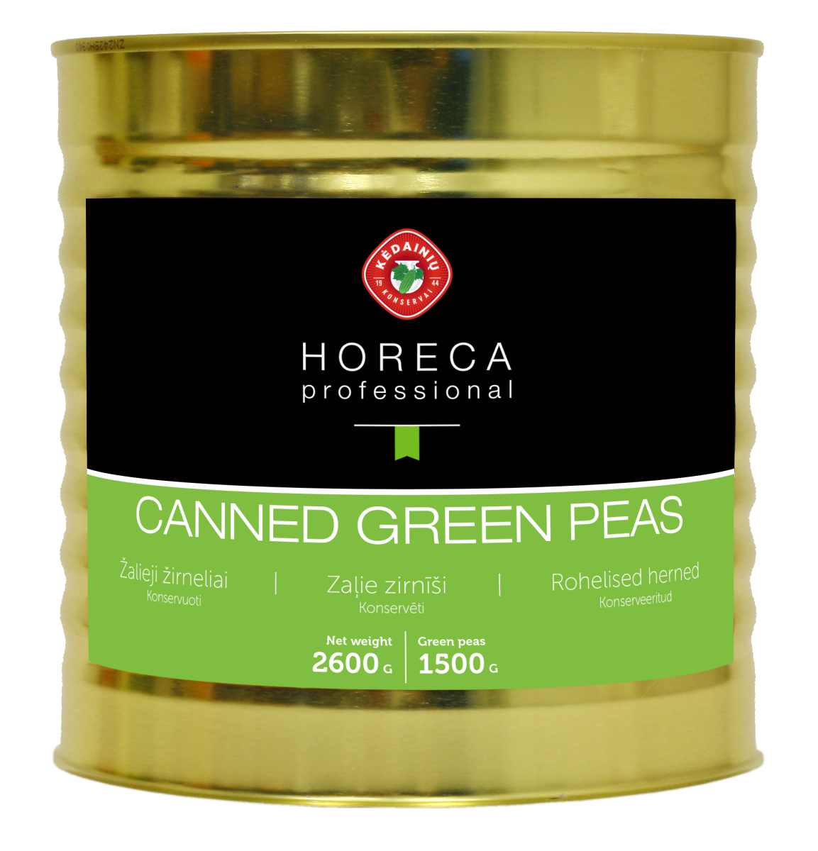Pickled green peas